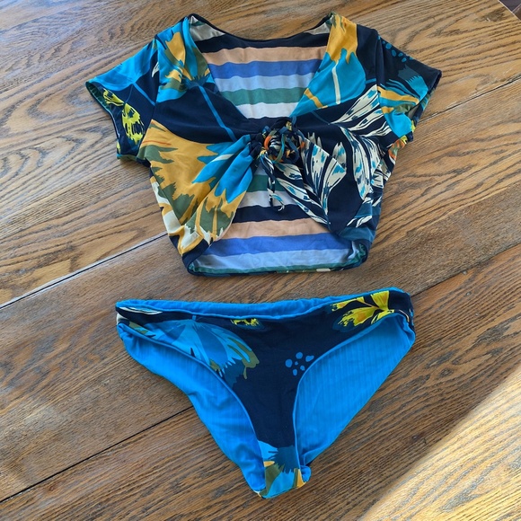 Maaji Swim Maaji Reversible 2 Pc Bathing Suitxl Poshmark